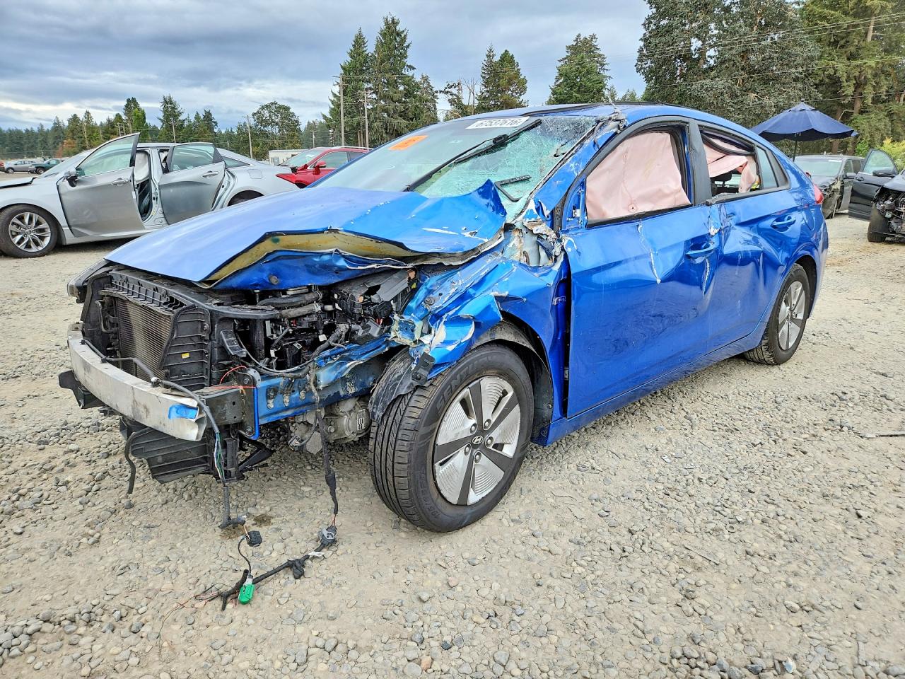 2018 HYUNDAI IONIQ BLUE | KMHC65LC1JU071969 | UPCARS
