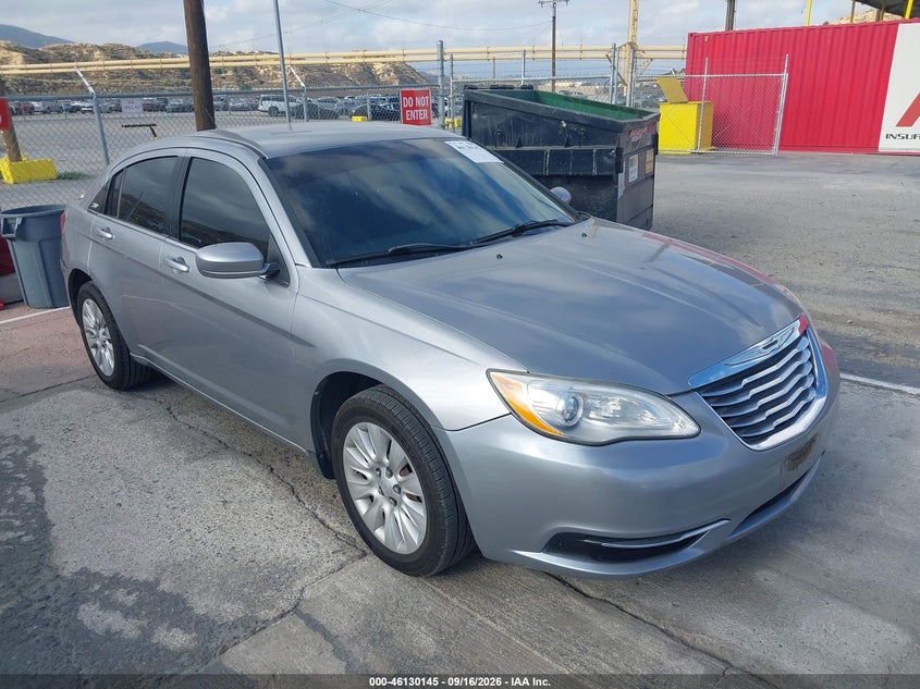 2013 CHRYSLER 200 LX | 1C3CCBAB8DN686835 | UPCARS