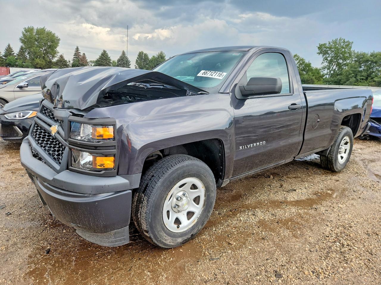 2014 CHEVROLET SILVERADO C1500 | 1GCNCPEHXEZ247324 | UPCARS