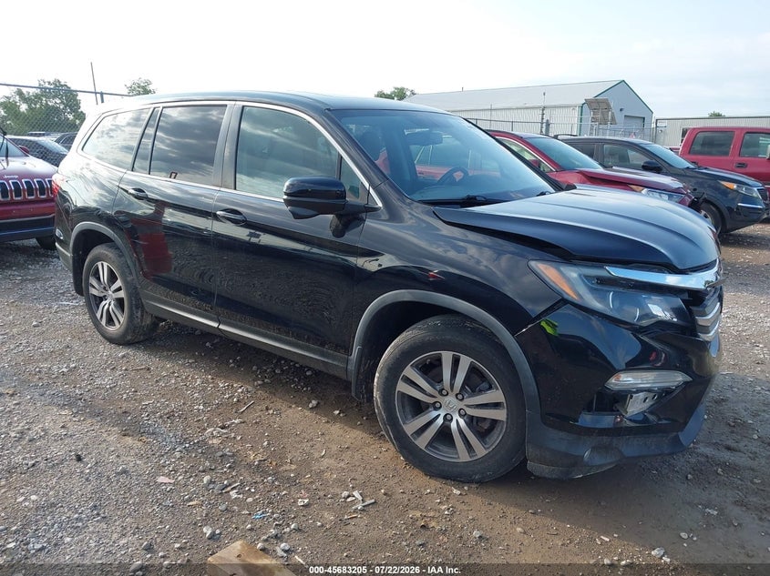2017 HONDA PILOT EX-L | 5FNYF6H55HB095687 | UPCARS