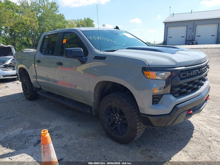 2024 CHEVROLET SILVERADO 1500 4WD  SHORT BED CUSTOM TRAIL BOSS | 3GCUDCED9RG352506 | UPCARS