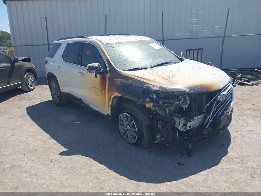 2022 CHEVROLET TRAVERSE FWD LT CLOTH | 1GNERGKW0NJ172432 | UPCARS
