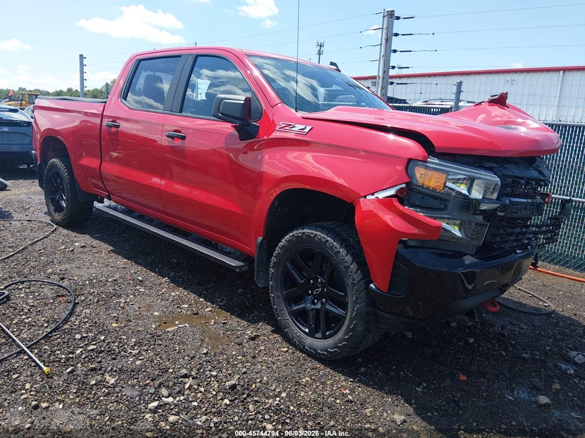 2021 CHEVROLET SILVERADO 1500 CUSTOM TRAIL BOSS | 1GCPYCEF0MZ429050 | UPCARS