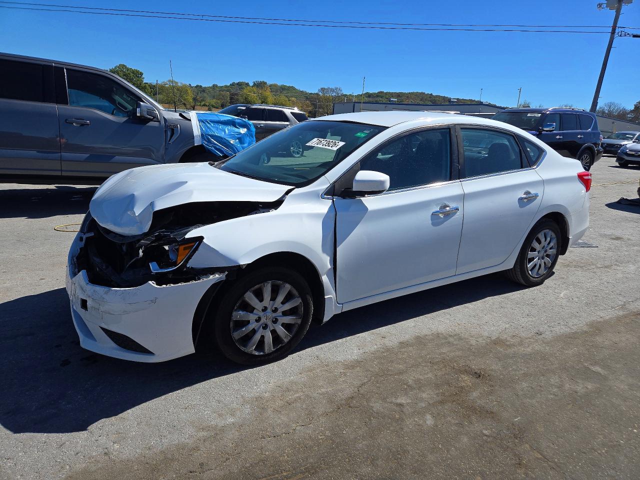2019 NISSAN SENTRA S | 3N1AB7AP6KY216501 | UPCARS