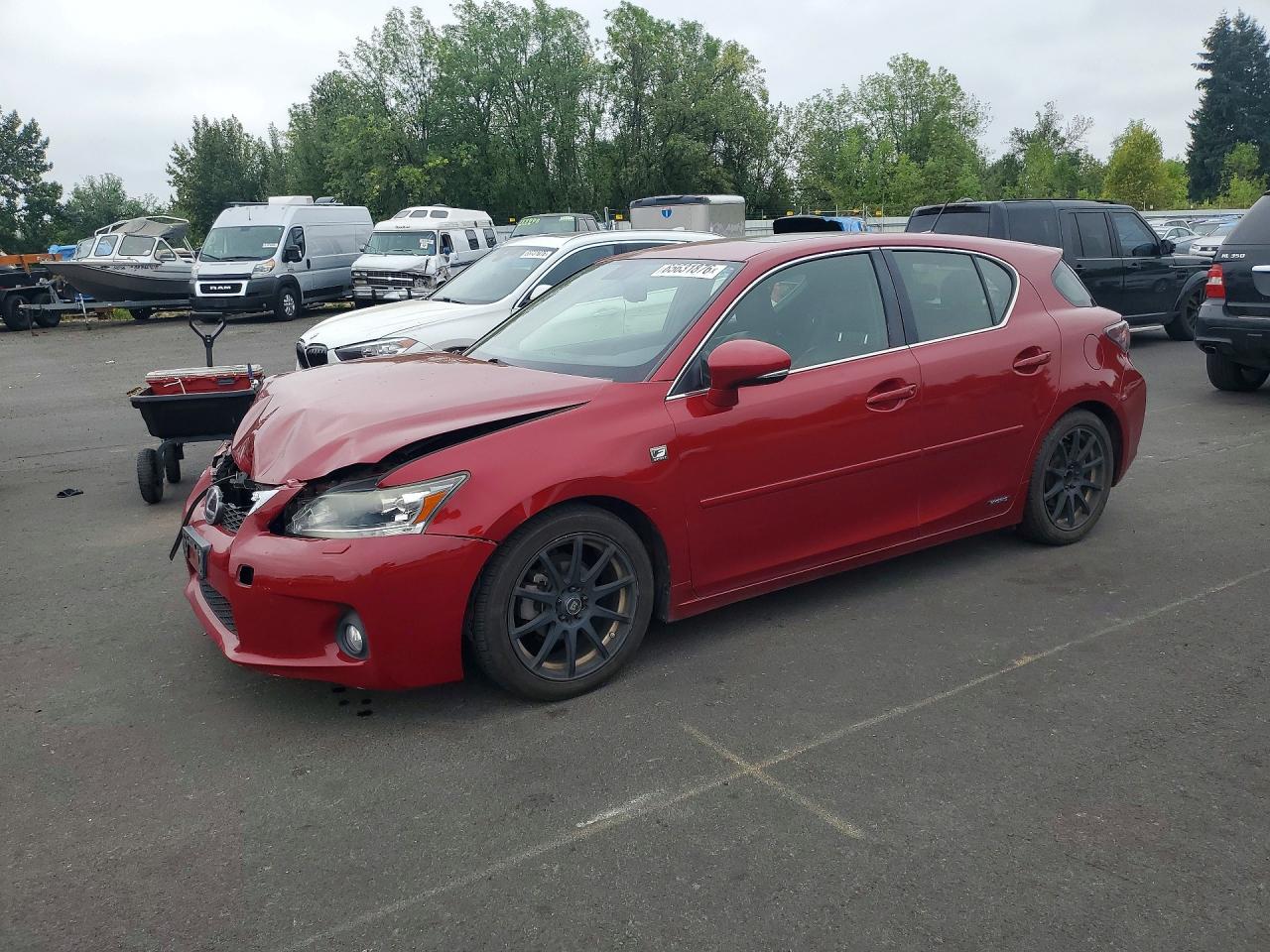 2012 LEXUS CT 200 | JTHKD5BH8C2054361 | UPCARS