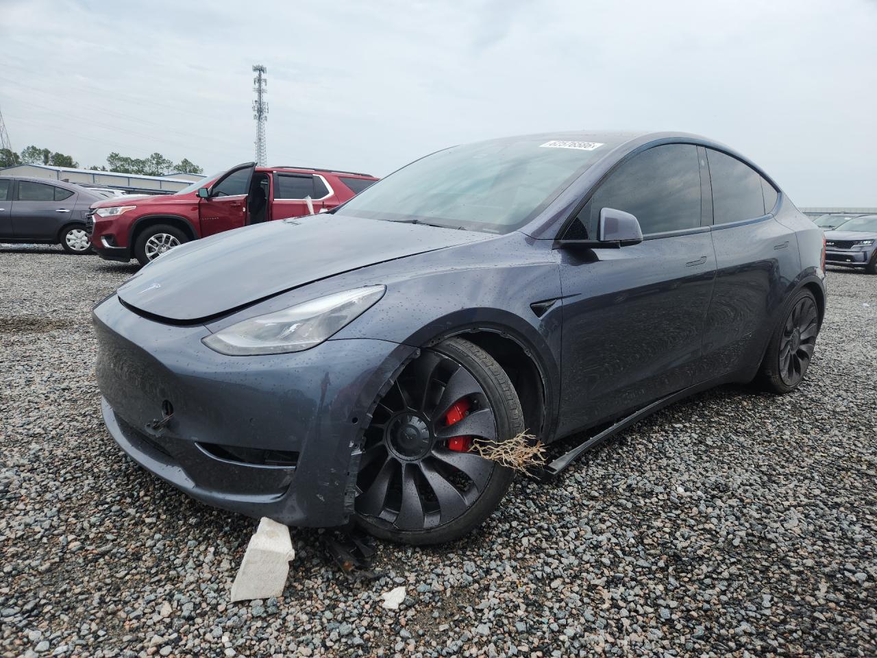 2021 TESLA MODEL Y | 5YJYGDEF8MF252329 | UPCARS