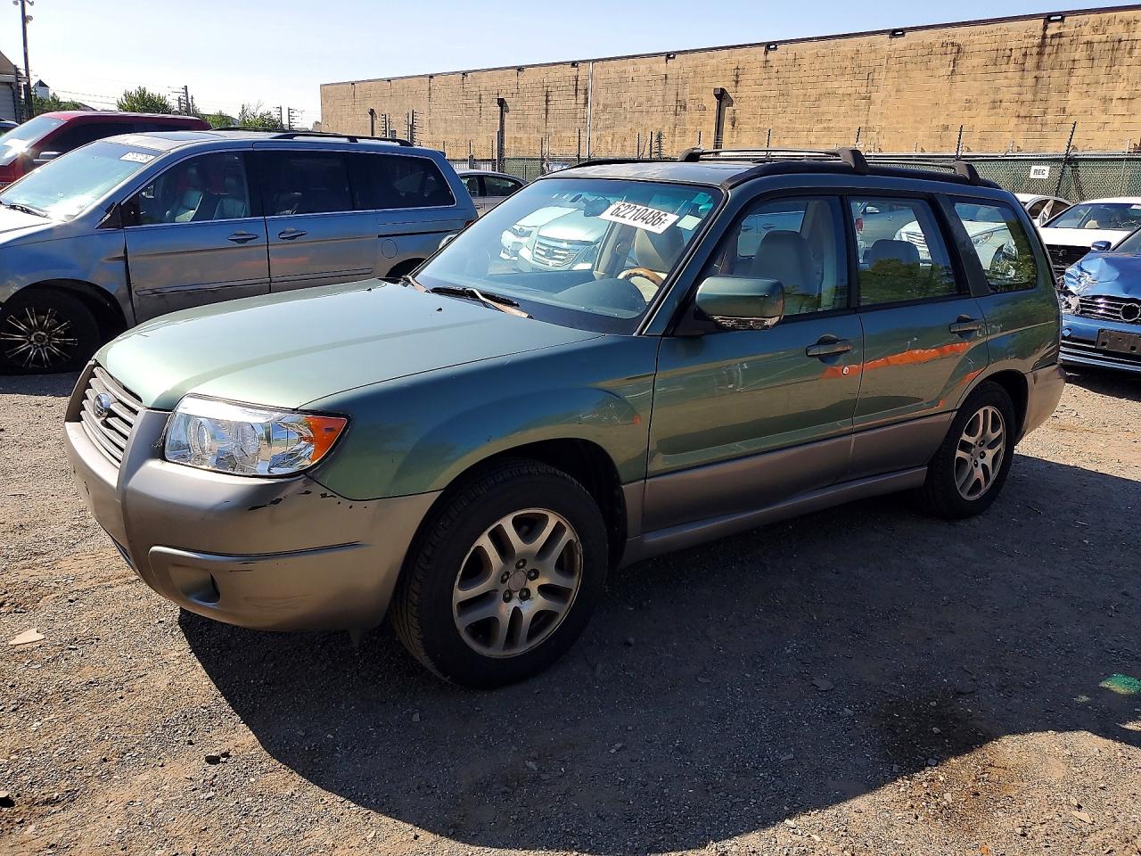 2006 SUBARU FORESTER 2.5X LL BEAN | JF1SG67616H735233 | UPCARS
