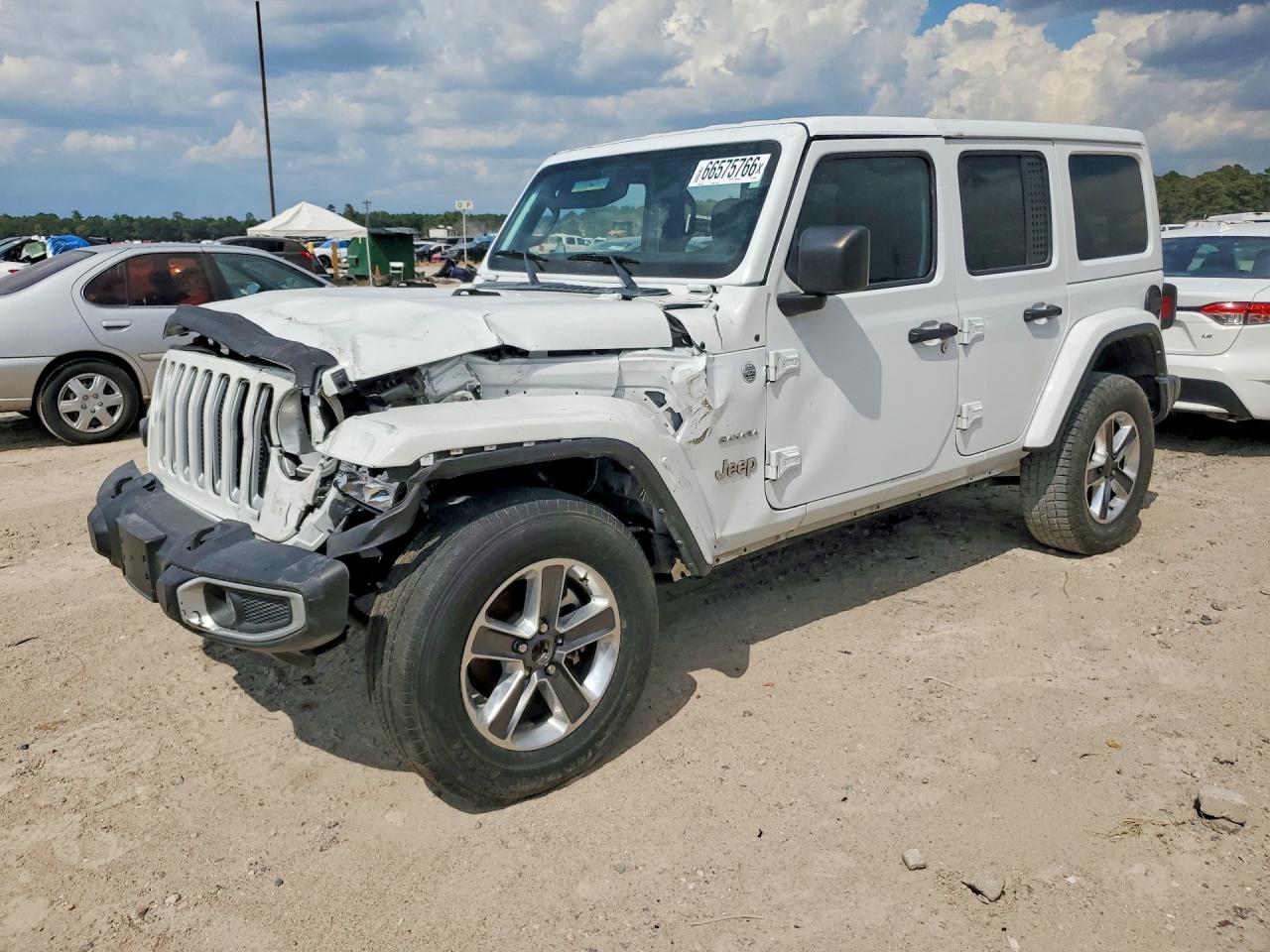 2022 JEEP WRANGLER SAHARA | 1C4HJXEG6NW242035 | UPCARS