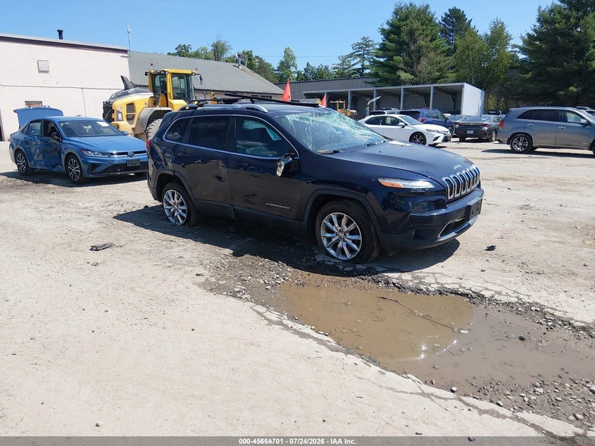 2014 JEEP CHEROKEE LIMITED | 1C4PJMDS4EW260808 | UPCARS