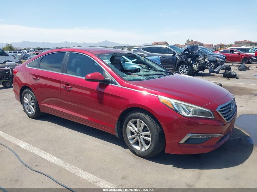 2015 HYUNDAI SONATA SE | 5NPE24AF1FH060133 | UPCARS