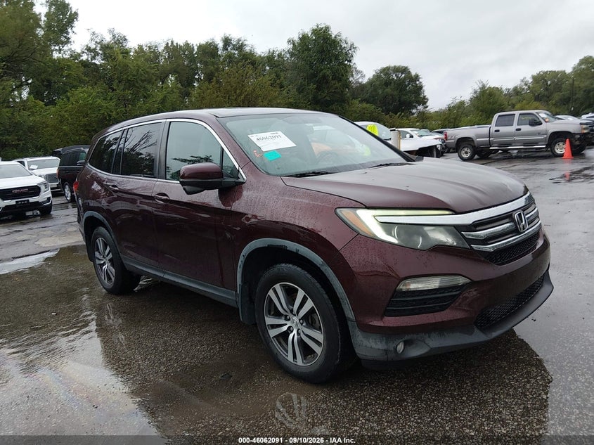 2016 HONDA PILOT EX-L | 5FNYF6H57GB100564 | UPCARS