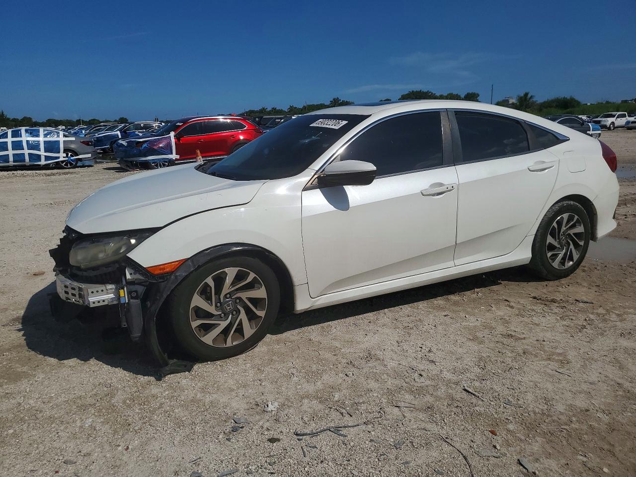 2018 HONDA CIVIC EX | 19XFC2F74JE030712 | UPCARS