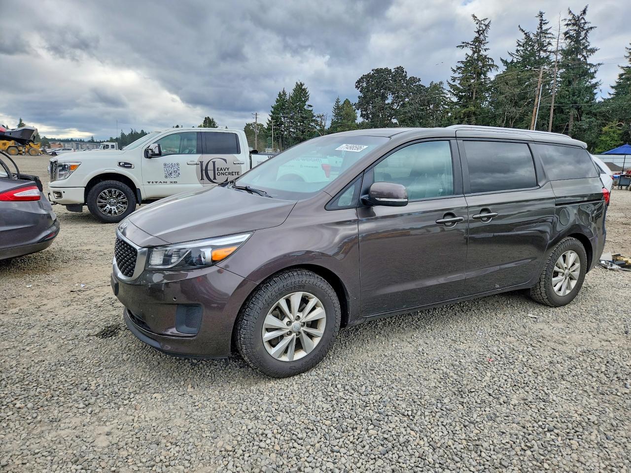 2017 KIA SEDONA LX | KNDMB5C14H6251965 | UPCARS