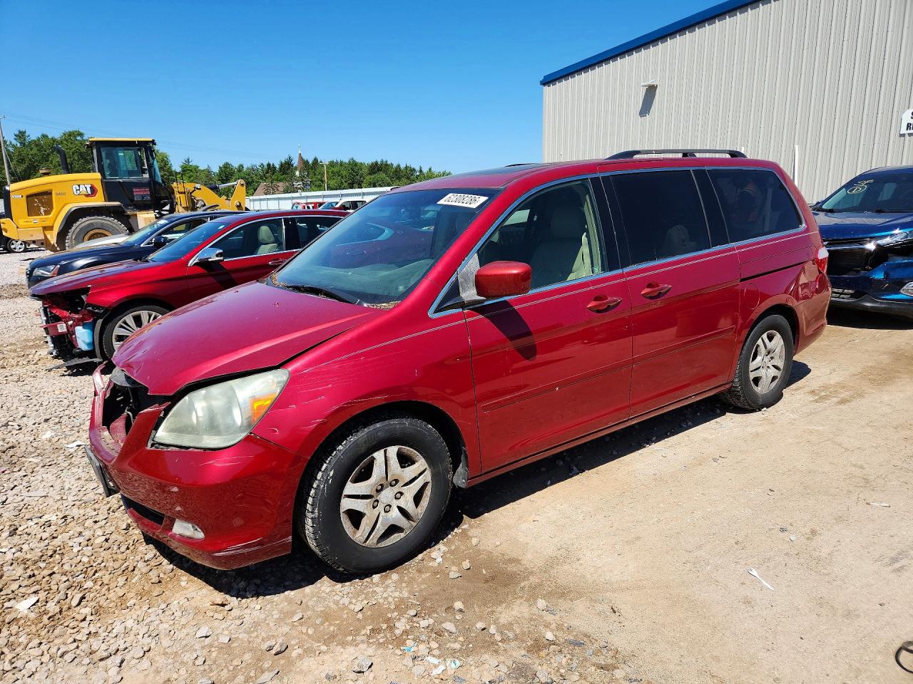 2005 HONDA ODYSSEY EXL | 5FNRL38675B416497 | UPCARS