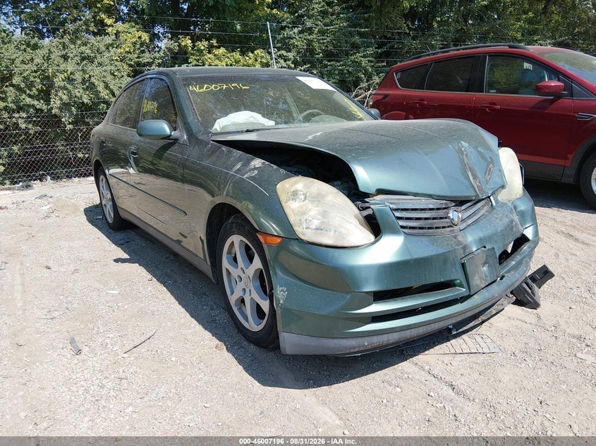 2003 INFINITI G35 BASE W/6 SPEED MANUAL | JNKCV51E93M009085 | UPCARS