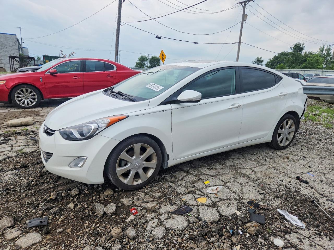 2013 HYUNDAI ELANTRA LIMITED | 5NPDH4AE0DH288428 | UPCARS