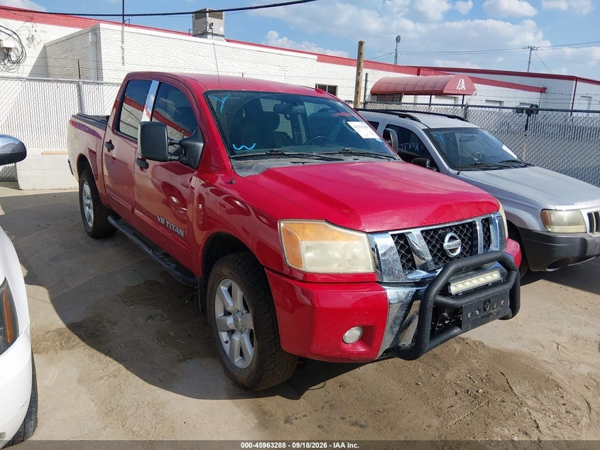 2012 NISSAN TITAN SV | 1N6AA0EC8CN330722 | UPCARS