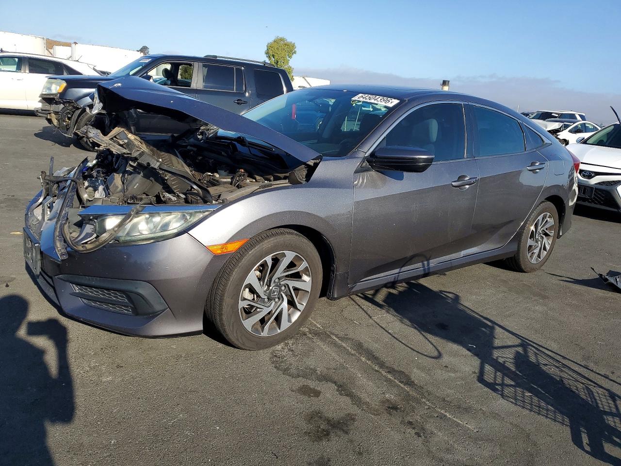 2018 HONDA CIVIC EX | 2HGFC2F78JH553298 | UPCARS