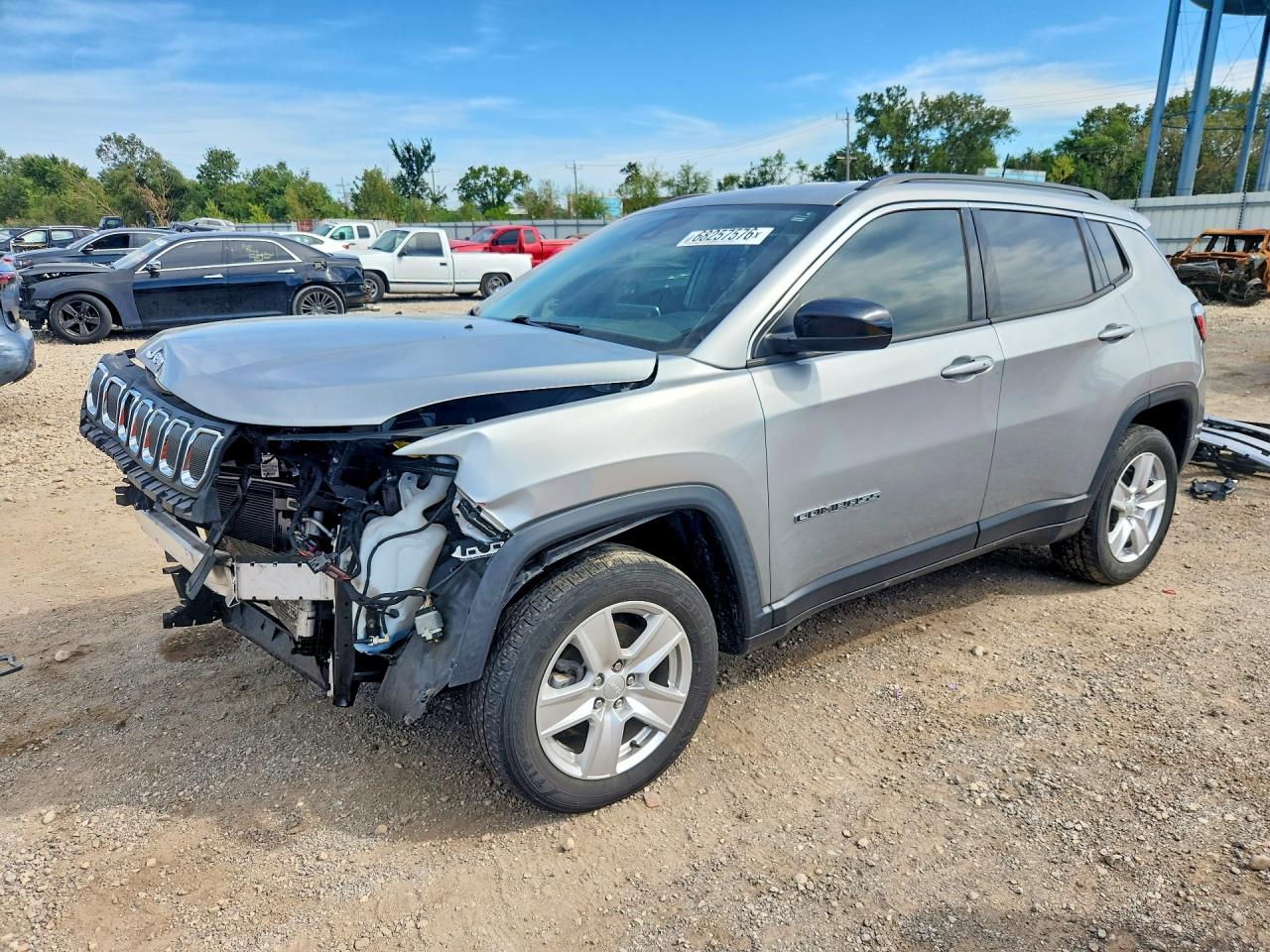 2022 JEEP COMPASS LATITUDE | 3C4NJDBB9NT165631 | UPCARS