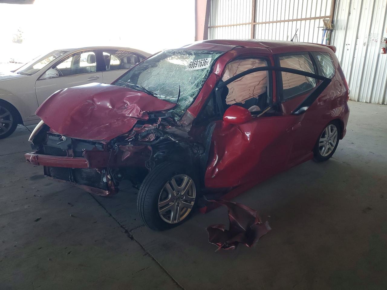 2008 HONDA FIT SPORT | JHMGD37688S004195 | UPCARS