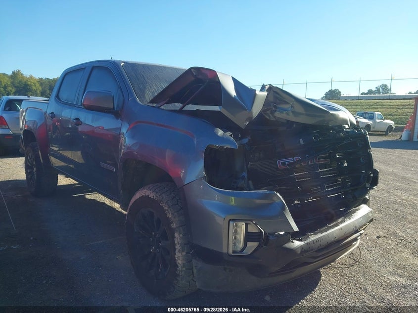 2022 GMC CANYON 4WD  SHORT BOX ELEVATION | 1GTG6CEN4N1255027 | UPCARS
