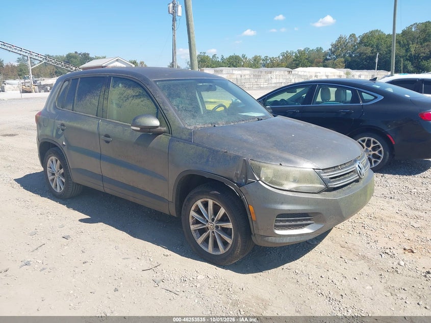 2014 VOLKSWAGEN TIGUAN SE | WVGAV3AX0EW605252 | UPCARS