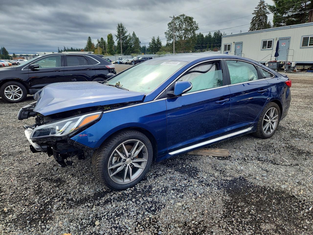 2017 HYUNDAI SONATA SPORT 2.0T | 5NPE34AB5HH438371 | UPCARS