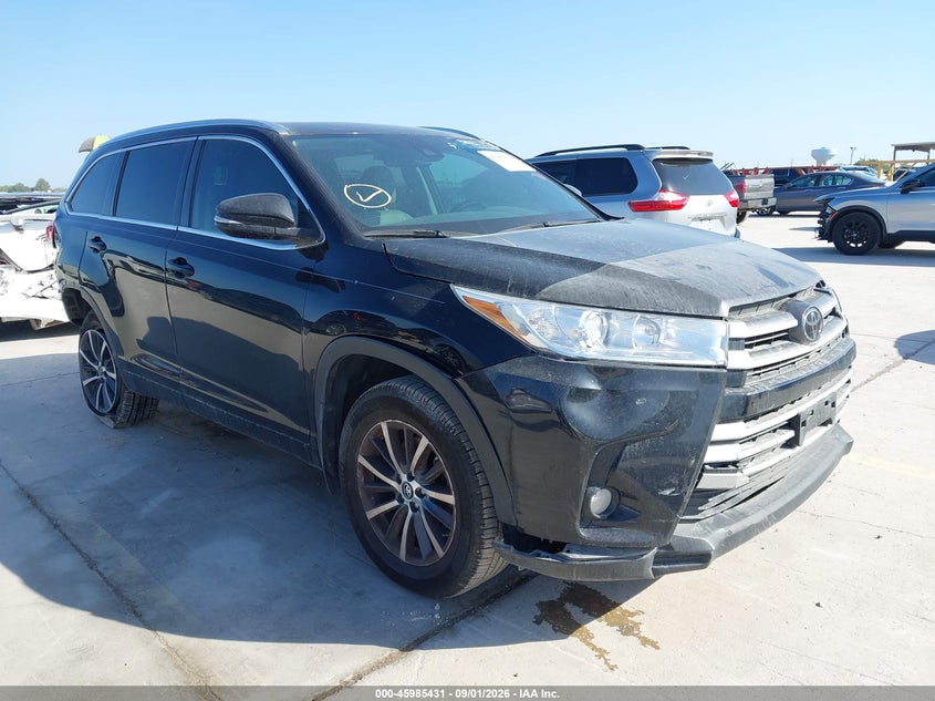 2017 TOYOTA HIGHLANDER XLE | 5TDKZRFH0HS519865 | UPCARS