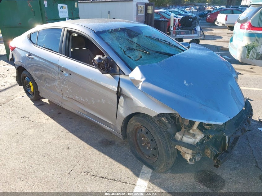 2017 HYUNDAI ELANTRA SE | 5NPD74LF6HH209956 | UPCARS