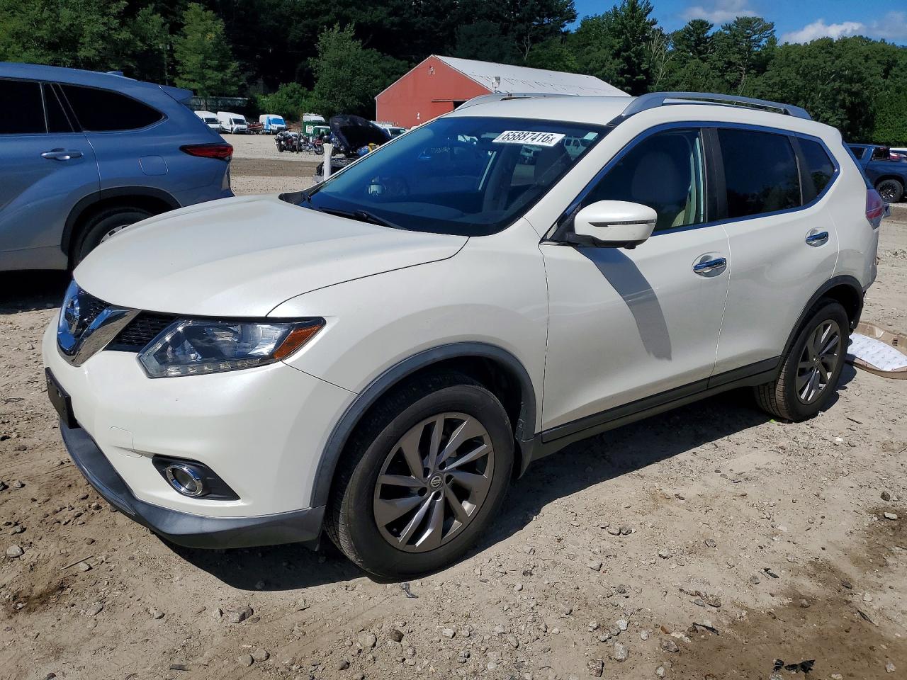 2016 NISSAN ROGUE SL | KNMAT2MV7GP723990 | UPCARS