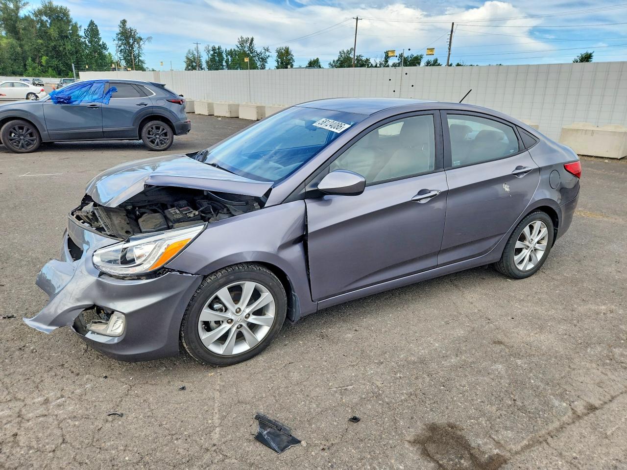 2014 HYUNDAI ACCENT GLS | KMHCU4AE9EU769109 | UPCARS
