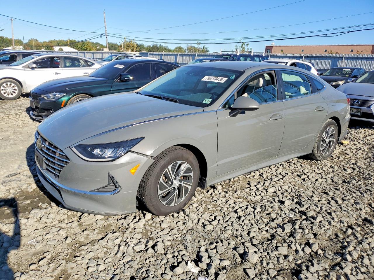 2021 HYUNDAI SONATA BLUE | KMHL24JJXMA036408 | UPCARS