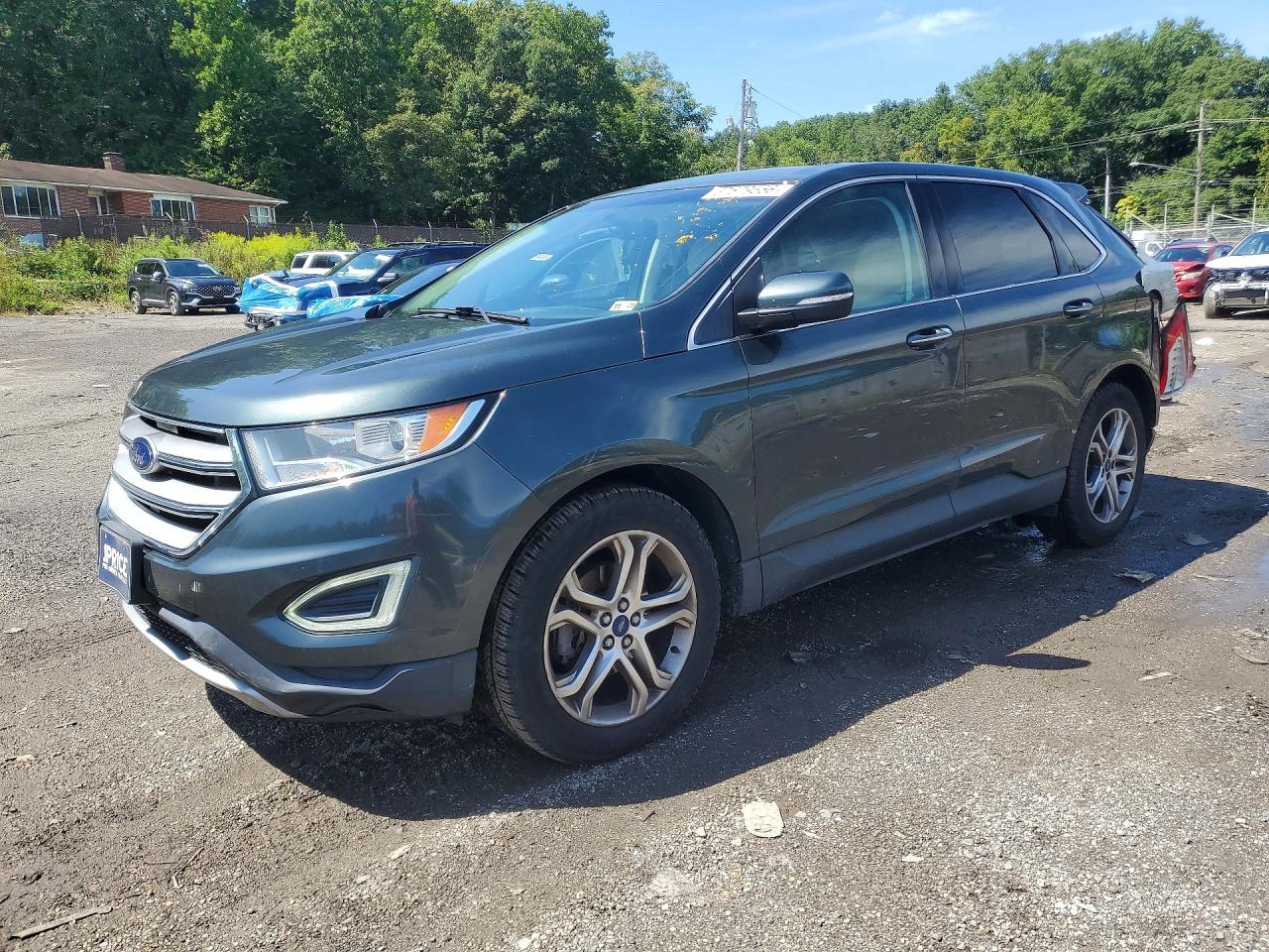 2015 FORD EDGE TITANIUM | 2FMTK3K97FBB16514 | UPCARS