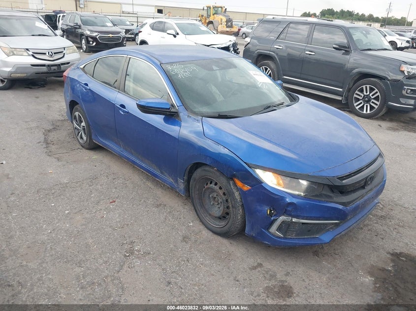 2019 HONDA CIVIC LX | 2HGFC2F66KH500785 | UPCARS