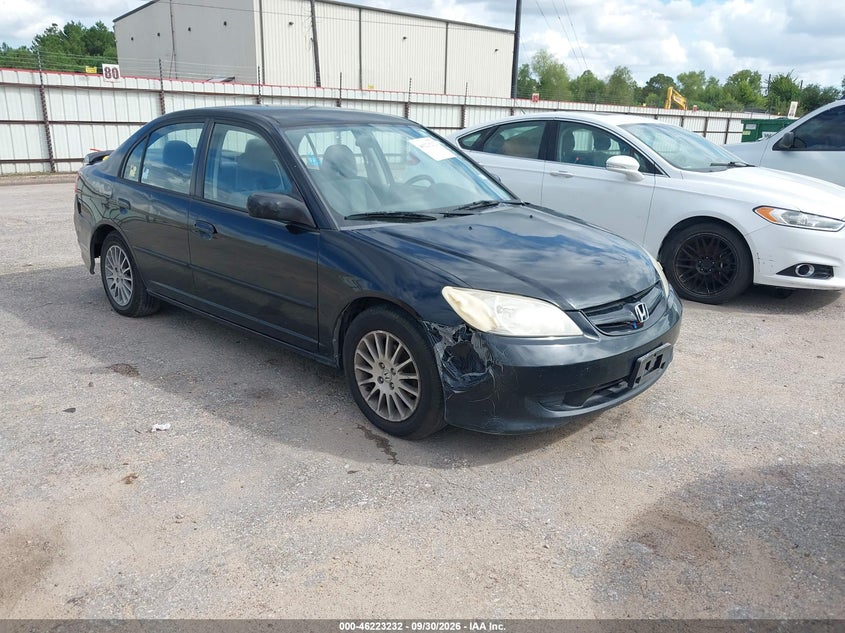 2005 HONDA CIVIC LX | 2HGES16565H633597 | UPCARS