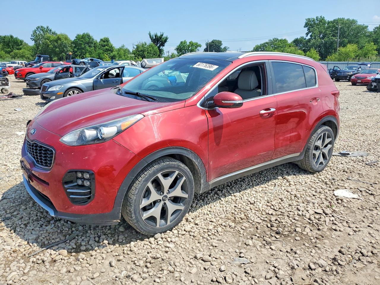 2017 KIA SPORTAGE SX | KNDPR3A60H7167390 | UPCARS