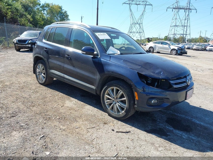 2016 VOLKSWAGEN TIGUAN SE | WVGBV7AX0GW578472 | UPCARS