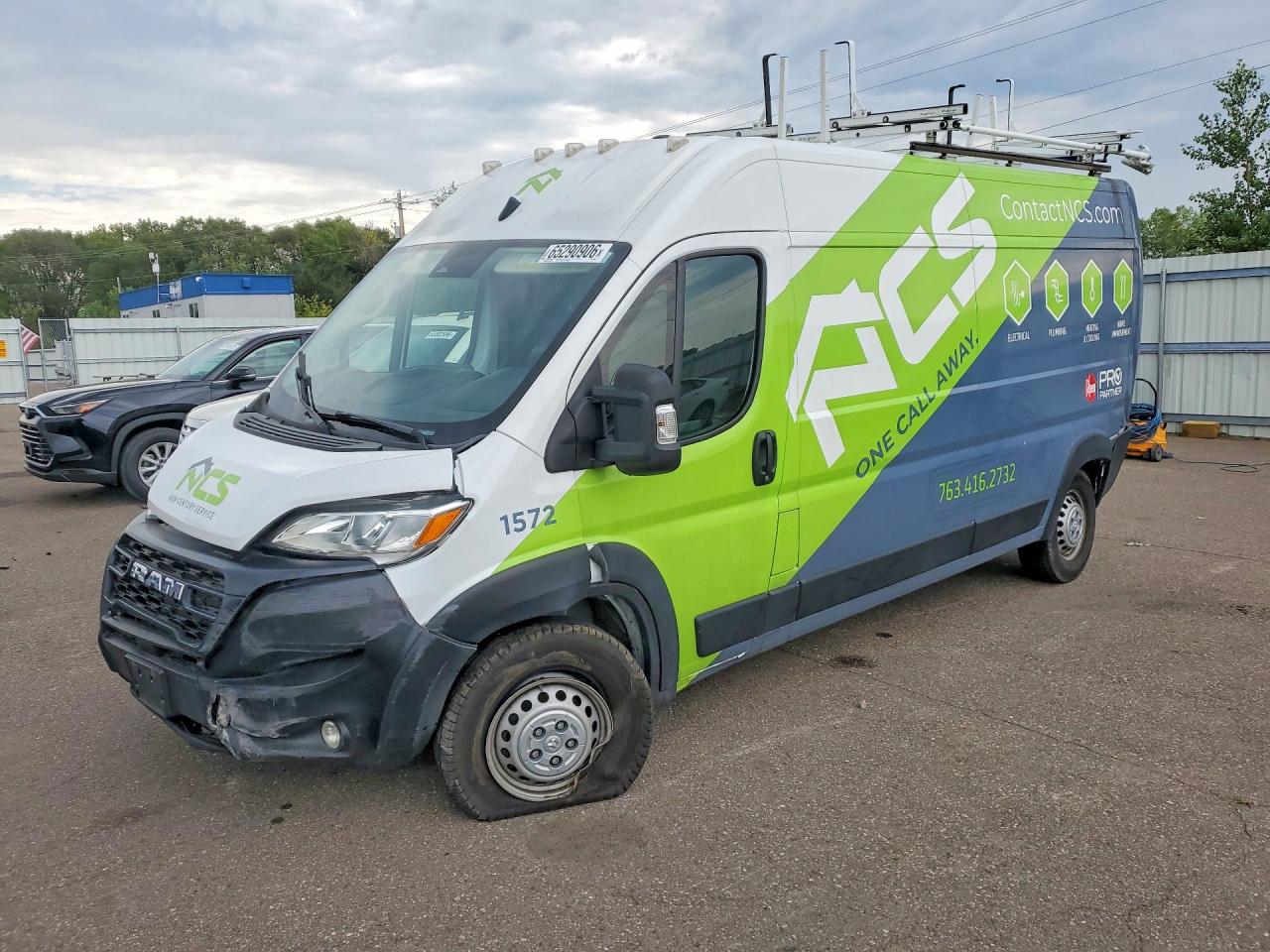 2024 RAM PROMASTER 2500 HIGH | 3C6LRVDG7RE101572 | UPCARS