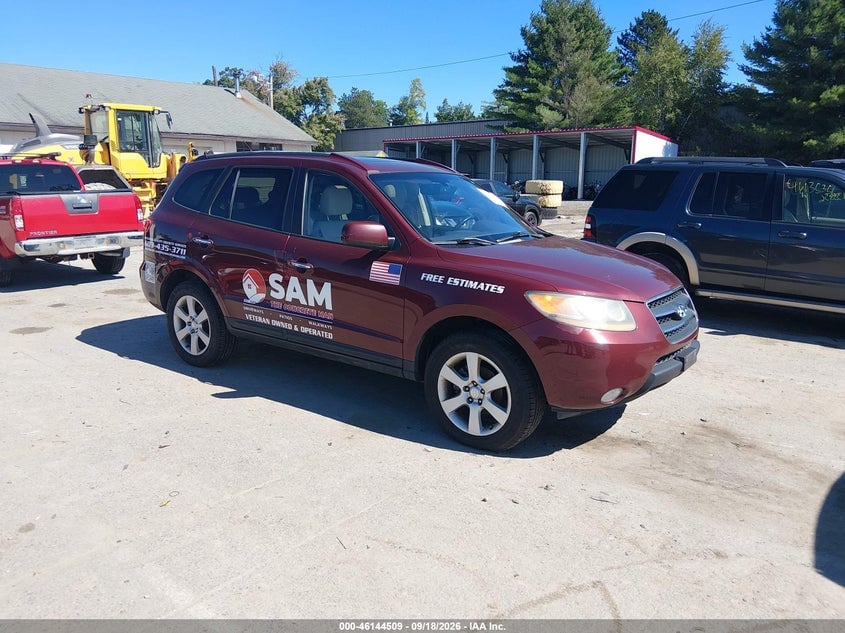 2008 HYUNDAI SANTA FE LIMITED/SE | 5NMSH73E58H212809 | UPCARS