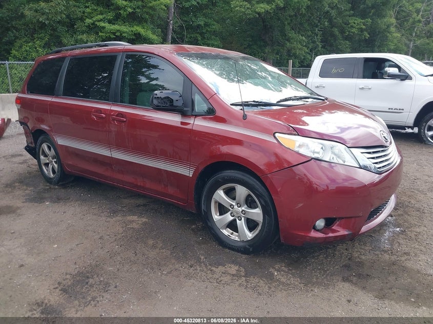 2013 TOYOTA SIENNA LE V6 8 PASSENGER | 5TDKK3DCXDS284345 | UPCARS