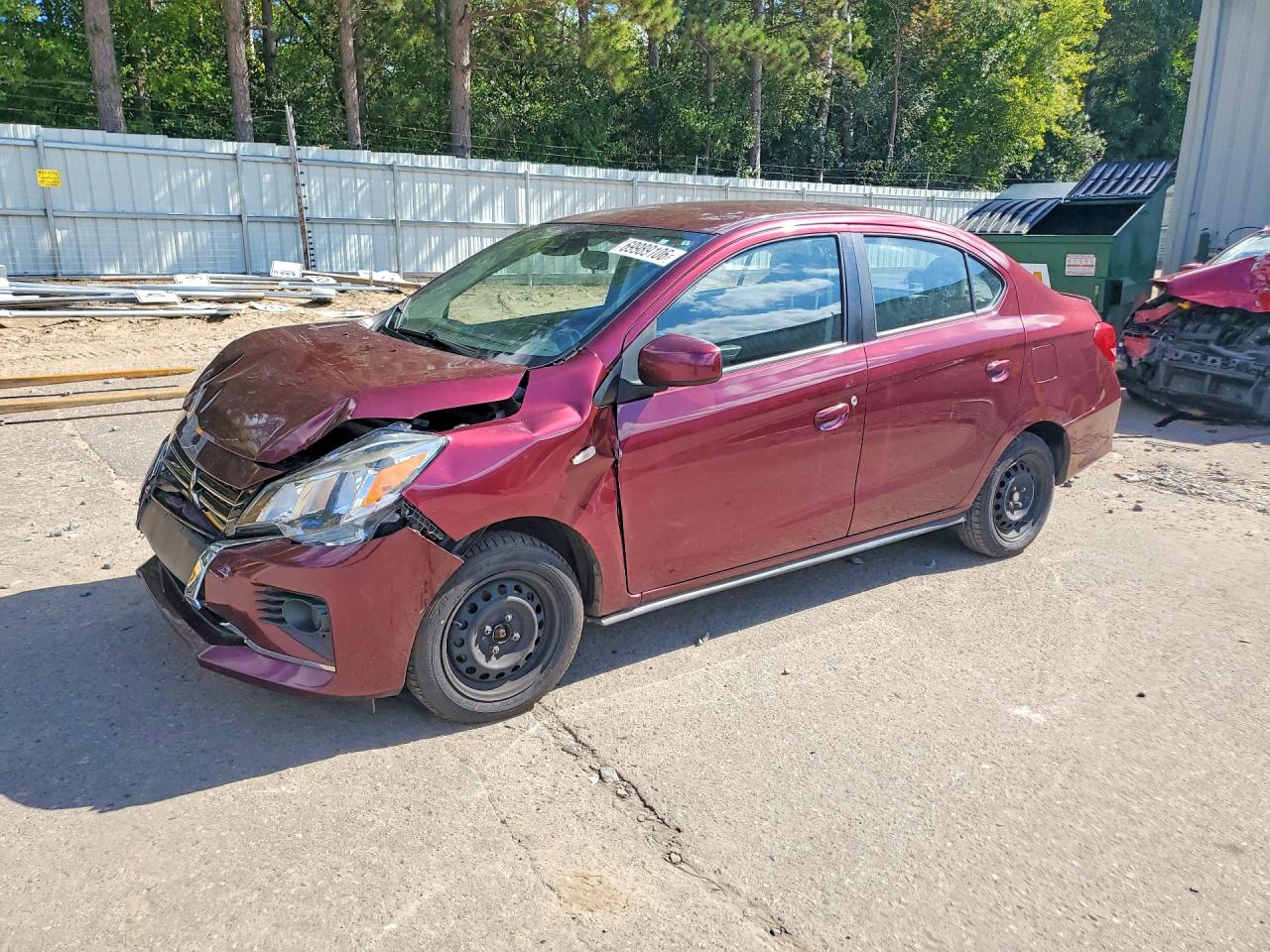 2021 MITSUBISHI MIRAGE G4 ES | ML32FUFJ8MHF00726 | UPCARS