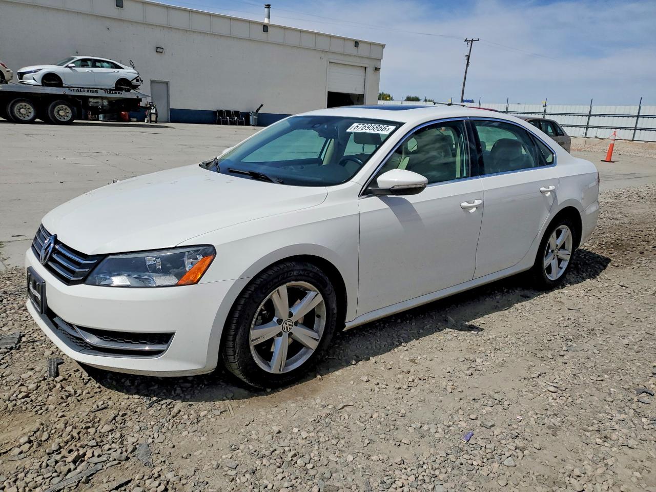 2012 VOLKSWAGEN PASSAT SE | 1VWBP7A31CC043672 | UPCARS