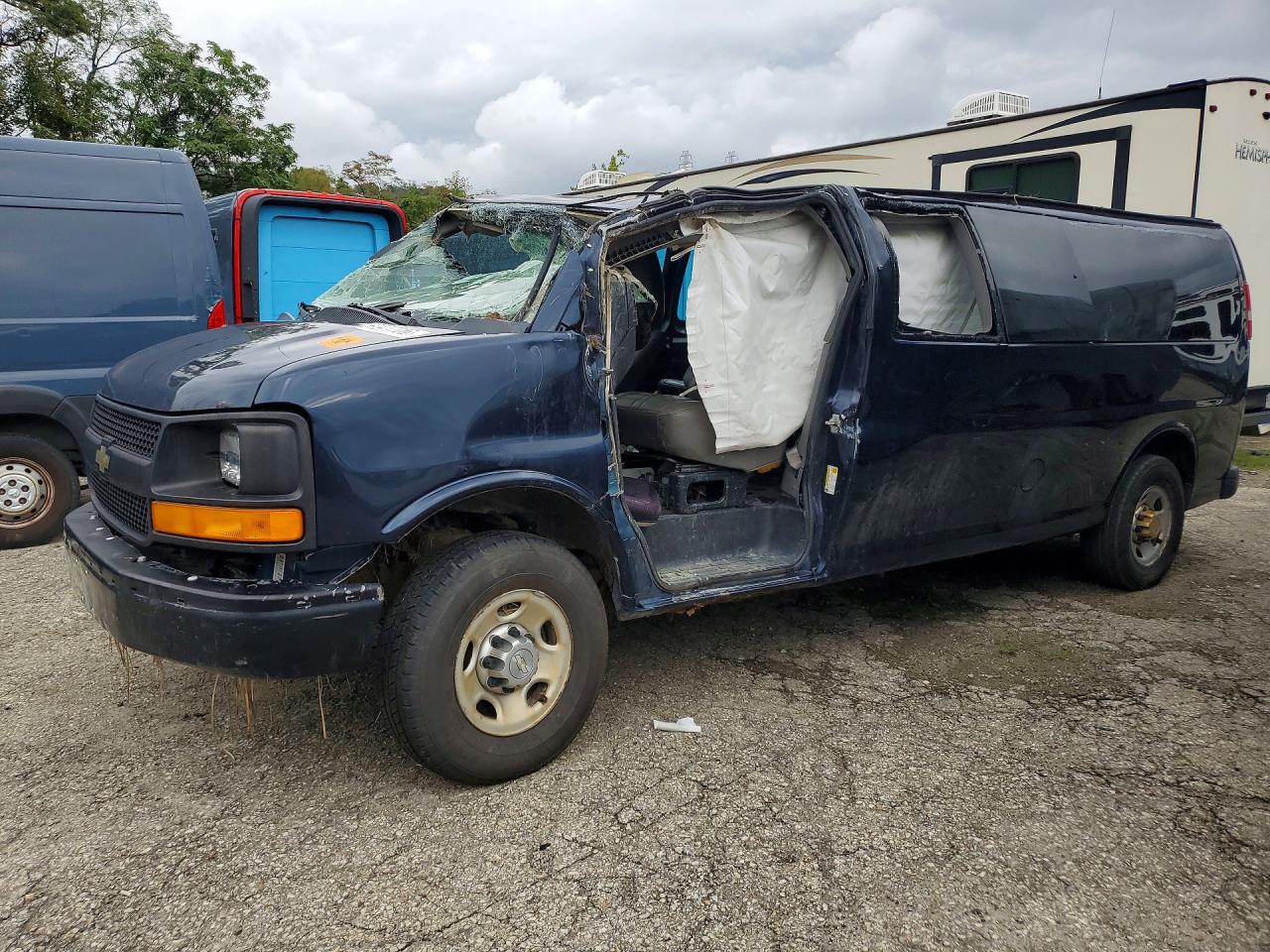 2013 CHEVROLET EXPRESS LS | 1GNZGZBA2D1162667 | UPCARS