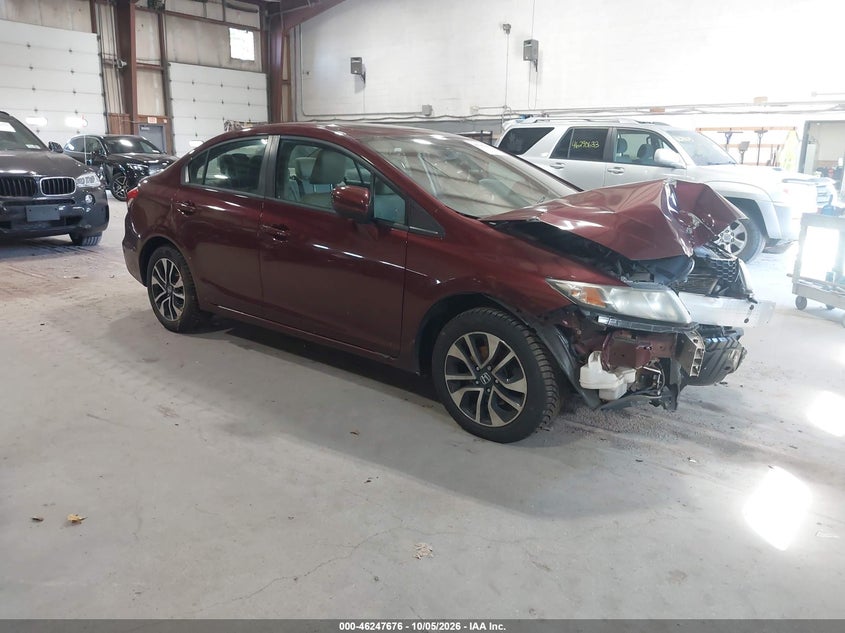2014 HONDA CIVIC EX | 2HGFB2F88EH501591 | UPCARS