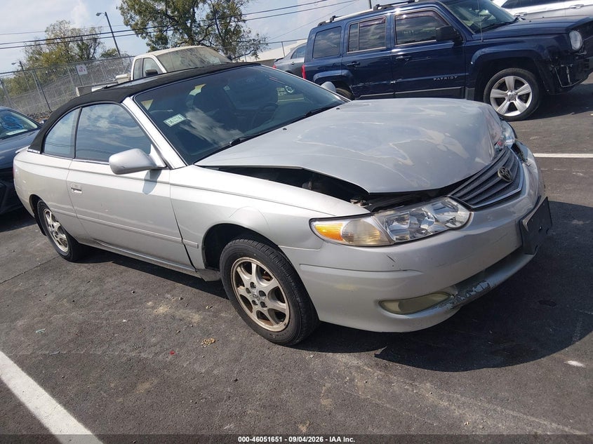 2002 TOYOTA CAMRY SOLARA SE | 2T1CE22P22C010705 | UPCARS