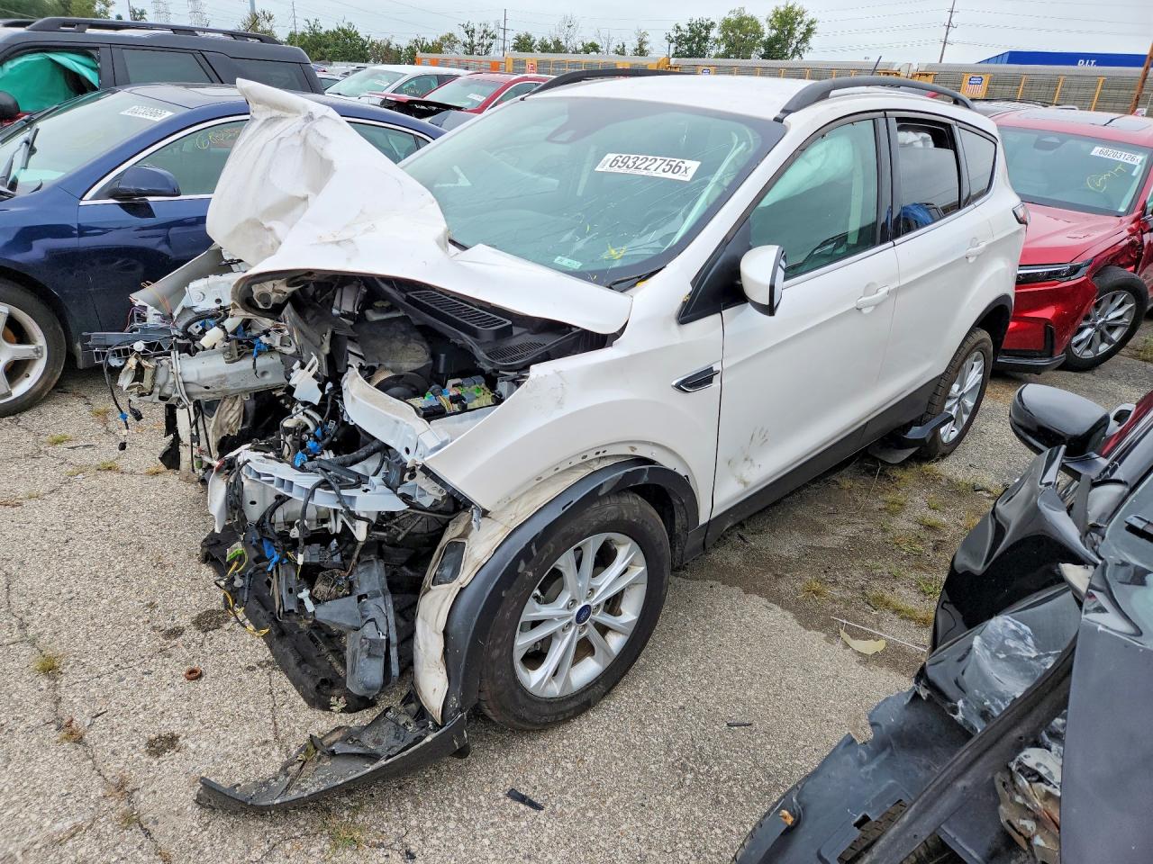 2018 FORD ESCAPE SEL | 1FMCU0HD9JUB27487 | UPCARS