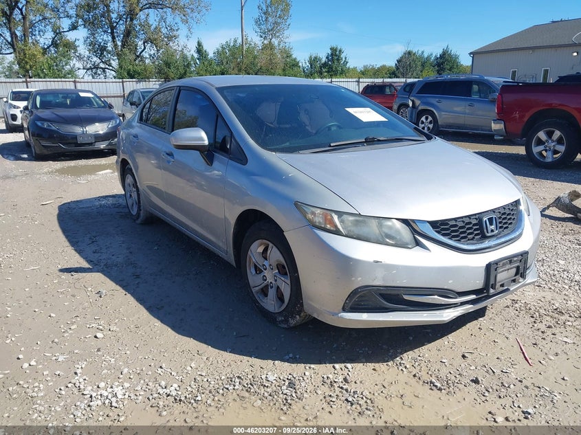 2015 HONDA CIVIC LX | 19XFB2F55FE051562 | UPCARS