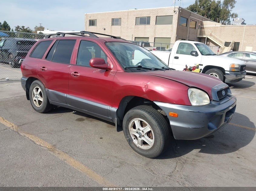 2003 HYUNDAI SANTA FE GLS/LX | KM8SC13D43U347148 | UPCARS