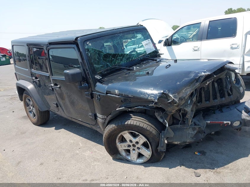 2014 JEEP WRANGLER UNLIMITED SPORT | 1C4BJWDG9EL313960 | UPCARS