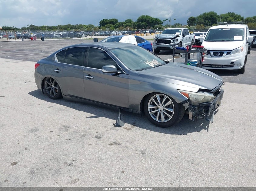 2014 INFINITI Q50 PREMIUM | JN1BV7AP9EM684631 | UPCARS
